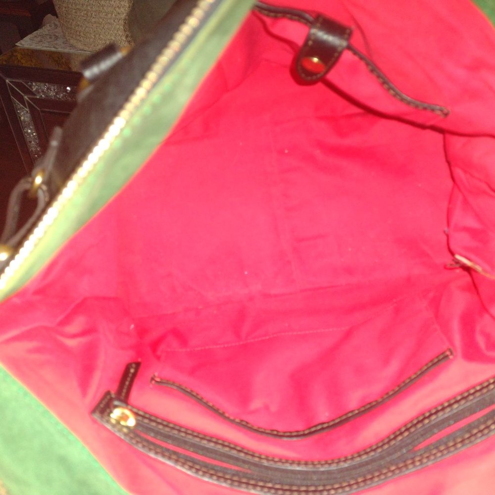 Dooney & Bourke Leather Florentine Satchel - Picture 6 of 9